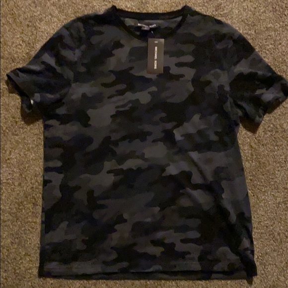 Michael Kors Camo Mens T Shirt 
